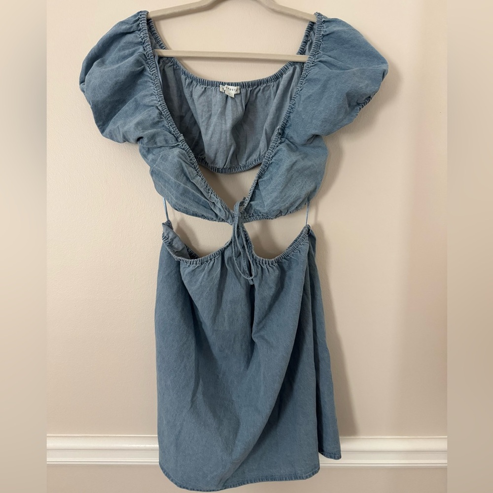 Aeropostale Light Blue Denim Top